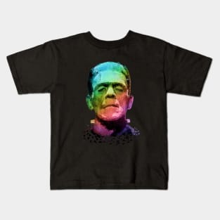 Frankenstein - rainbow Kids T-Shirt